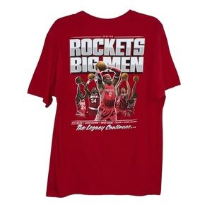 The Go-To Tee Adidas Men’s Vintage 2012 Houston Rockets Big Men T-Shirt Size L